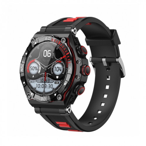 La montre intelligente CT18 à écran AMOLED de 1,43 pouces prend en charge la détection des appels Bluetooth et de l'oxygène sanguin (rouge) SH401A1345-011